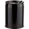 1 Gallon Black Tight Head Steel Pail, Rieke Opening, Epoxy Phenolic Lining -container 08wthl 1 6