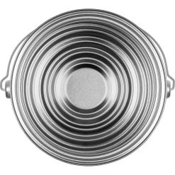 1 Gallon Metal Paint Can W/Ears, Bail And Lid, Unlined, 7.66" H 9 1 Gallon Metal Paint Can W/Ears, Bail And Lid, Unlined, 7.66" H -container 1 gallon metal paint can with ears bail and lid unlined 30ws1t 4