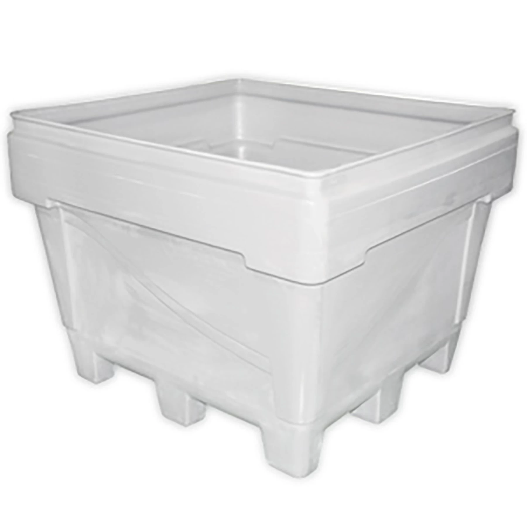 333 Gallon Natural Heavy Duty Bin, 4-Way Base, ArmorBin® 1048 3 333 Gallon Natural Heavy Duty Bin, 4-Way Base, ArmorBin® 1048