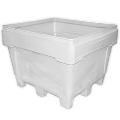 414 Gallon Natural Heavy Duty Bin, 4-Way Base, ArmorBin® 1059