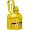 1 Quart, Type I Safety Can W/Trigger-Handle For Flammables, Yellow (Multi-Lingual) -container 10111 1