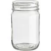 12 Oz. Clear Glass Mayo Jar, 70mm 70-450, 12/cs