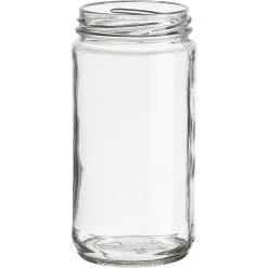 12 Oz. Paragon Glass Jar, 63mm 63-2030, 12/cs