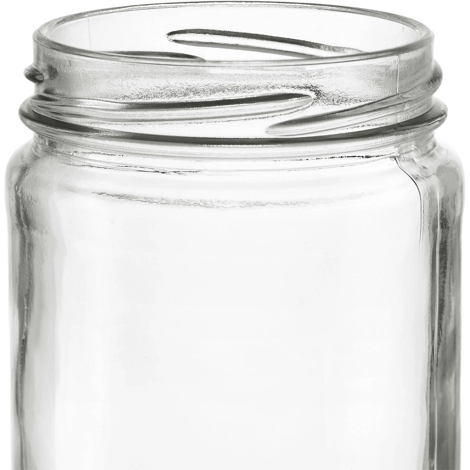 12 Oz. Paragon Glass Jar W/ Gold Metal Lug Cap W/ Plastisol Liner, 63mm 63-2030 6 12 Oz. Paragon Glass Jar W/ Gold Metal Lug Cap W/ Plastisol Liner, 63mm 63-2030 - Image 4