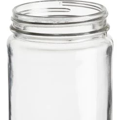 12 Oz. Paragon Glass Jar, 63mm 63-405, 12/cs -container 12oz paragon glass jar 63mm 63 405 30wa38 2