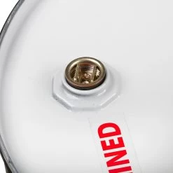 16 Gallon Tight Head Steel Drum, UN Rated, 2" & 3/4" Fittings, Lined -container 16 gallon tight head steel drum un rated 2 inches and 0.75 inches fittings lined 26wt16 3