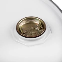 16 Gallon Tight Head Steel Drum, UN Rated, 2" & 3/4" Fittings, Lined -container 16 gallon tight head steel drum un rated 2 inches and 0.75 inches fittings lined 26wt16 4