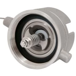 5-in-1 3" NPS Pressure/Vacuum Relief Vent, Viton O-Ring, Pressure 1.0-5.0 PSI, Vacuum 0.5 PSI, 316 SS, No Cable, W/Spark Arrestor -container 1661 3009 4 8