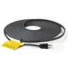BriskHeat® 5 W/ft, Preassembled Self-Regulating Heating Cable, 240v, 75' Length