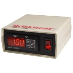 BriskHeat® HL101 Digital Benchtop Temperature Limit (°F) Controller, 240v, J-Type Sensor
