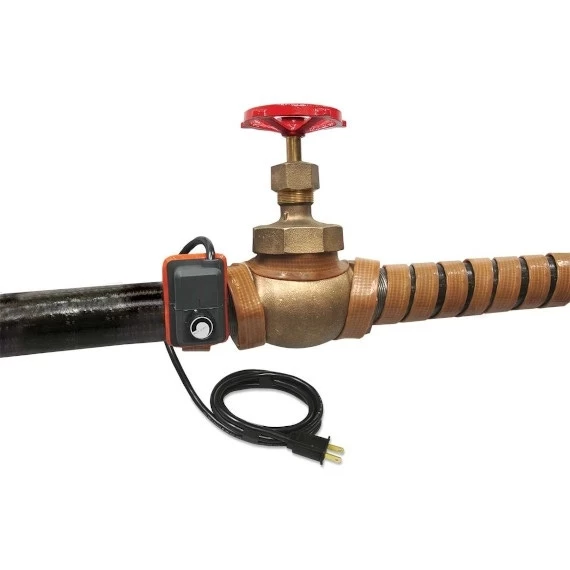 BriskHeat® 1" X 30' Silicone Rubber Heating Tape, Adj. Thermostat, Up To 160° F, 120v, 1440w 3 BriskHeat® 1" X 30' Silicone Rubber Heating Tape, Adj. Thermostat, Up To 160° F, 120v, 1440w