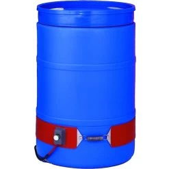 15 Gallon BriskHeat® Heavy-Duty Drum Heater Band For Plastic Drums, Adj. Thermostat, Up To 160° F, 120v, 200w