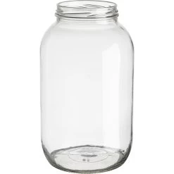 1/2 Gallon (64 Oz.) Glass Jar, 82mm 82-2040, 6/cs