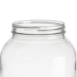 1 Gallon (128 Oz.) Wide Mouth Glass Jar, 110mm 110-405, 4/cs 7 1 Gallon (128 Oz.) Wide Mouth Glass Jar, 110mm 110-405, 4/cs -container 1 gallon 128oz wide mouth glass jar 110mm 110 405 30wa86 3
