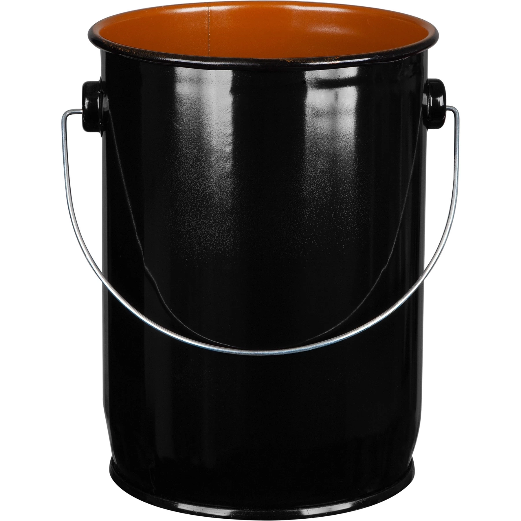 1 Gallon Black Steel Pail & Cover (24 Gauge), UN Rated, Pigmented Phenolic Lining (S3 Series) 5 1 Gallon Black Steel Pail & Cover (24 Gauge), UN Rated, Pigmented Phenolic Lining (S3 Series) - Image 3