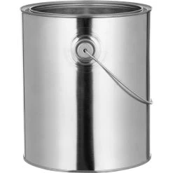 1 Gallon Metal Paint Can With Ears, Bail And Lid, Unlined, 7.688" H (Case Pack) 8 1 Gallon Metal Paint Can With Ears, Bail And Lid, Unlined, 7.688" H (Case Pack) -container 1 gallon metal paint can with ears bail and lid unlined 30wc1t 3
