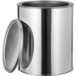 container 14 1 Gallon Metal Paint Can With Lid, Unlined, 7.688" H (Case Pack)