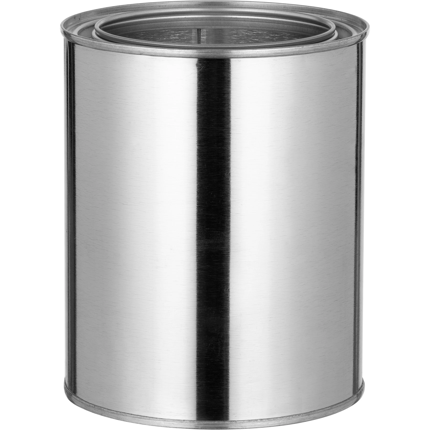1 Liter Metal Paint Can With Lid, Unlined (Case Pack) 4 1 Liter Metal Paint Can With Lid, Unlined (Case Pack) - Image 2