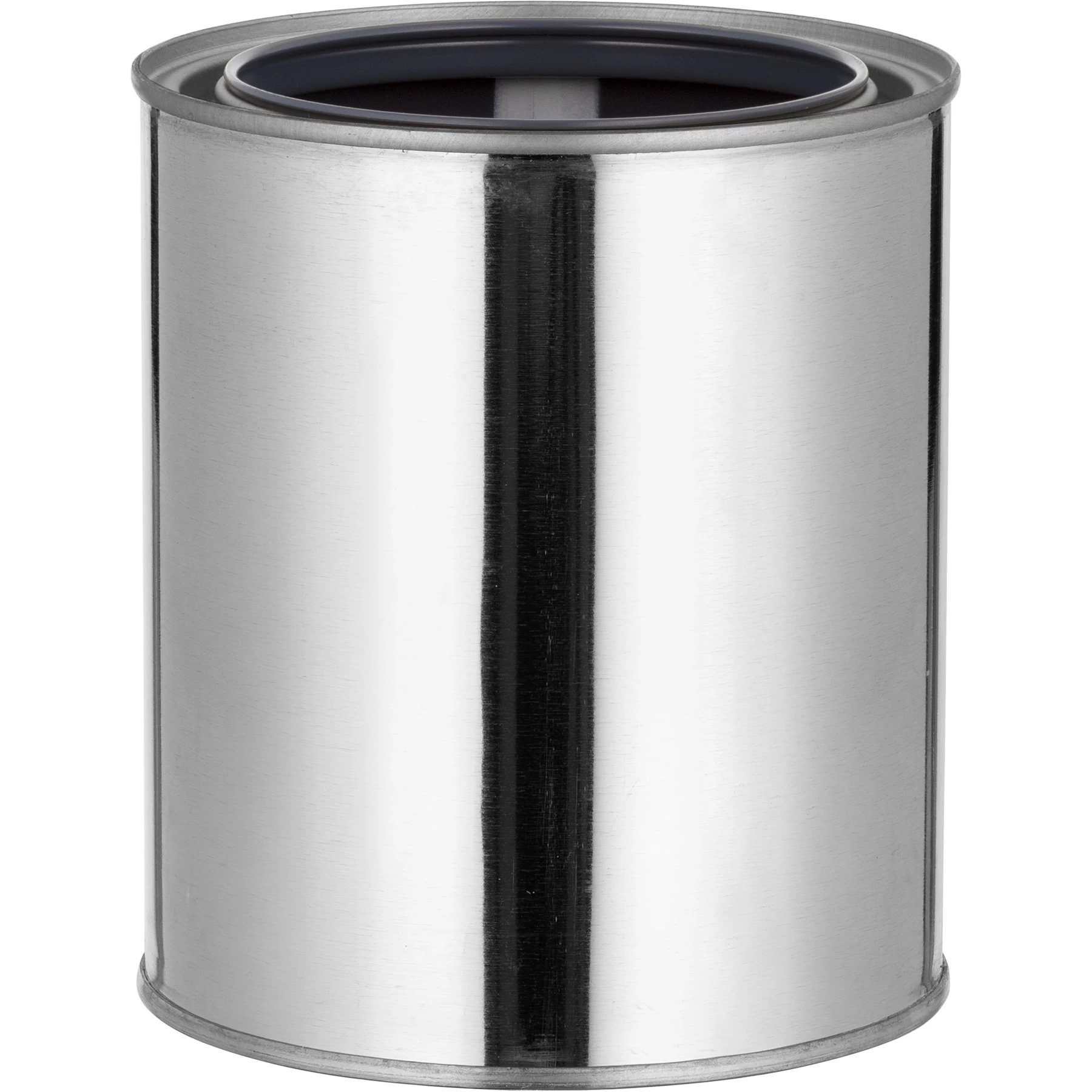 1 Quart Metal Paint Can With Lid, Gray Epoxy Phenolic Lined, 5" H (Case Pack) 4 1 Quart Metal Paint Can With Lid, Gray Epoxy Phenolic Lined, 5" H (Case Pack) - Image 2