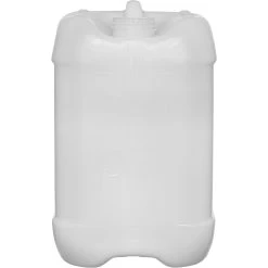 2.5 Gallon (10L) Natural Plastic Tight Head Container, 51mm, No Vent Stem