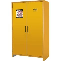 90-Minute EN Flammable Safety Cabinet, 45 Gallon, Yellow