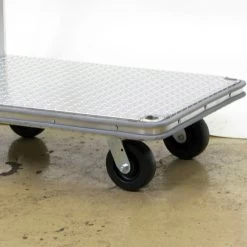 Wesco 30" X 60" Aluminum Platform Truck, Smooth, 6" X 2" Polyolefin Casters, 2,000 Lb. Capacity 12 Wesco 30" X 60" Aluminum Platform Truck, Smooth, 6" X 2" Polyolefin Casters, 2,000 Lb. Capacity -container 250023 1 6