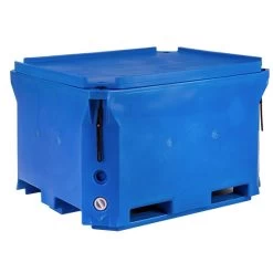 Polar® PB660 - 166 Gallon Insulated Bin W/Drain (21 Cu Ft)