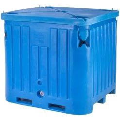 Polar® PB2145 - 258 Gallon Insulated Bin W/Drain (35 Cu Ft)