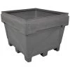 229 Gallon Gray Heavy Duty Bin, 4-Way Replaceable Base, ArmorBin® 3036 2 229 Gallon Gray Heavy Duty Bin, 4-Way Replaceable Base, ArmorBin® 3036 -container 26bag5 1 7