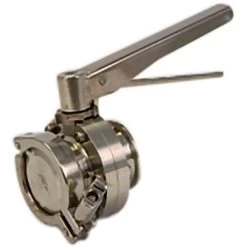 2" Butterfly Valve For Food Grade Stainless Steel IBC Tanks