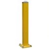 43" Heavy Duty Double Rail Post, Center Column, Yellow, 13 Gauge Steel 1 43" Heavy Duty Double Rail Post, Center Column, Yellow, 13 Gauge Steel -container 26bh81 1 1