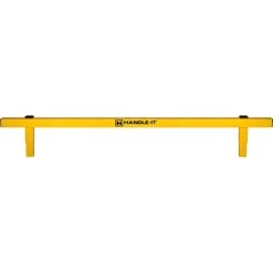 10'L Build-A-Rail Guard Rail, Yellow, 9 Gauge Steel
