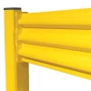 8' Standard Safety Guard Rail, Yellow, 13 Gauge Steel -container 26bj53 1
