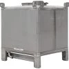 250 Gallon IBC Tank, Stainless Steel, Food Grade -container 26bs26 1 1