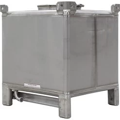 300 Gallon IBC Tank, Stainless Steel, Food Grade