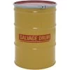 55 Gallon Steel Salvage Drum, UN Rated, Cover W/Lever Lock Ring Closure (16/18 Gauge) -container 26bv57 1