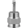 1-1/4" NPT Pressure Relief Vent, Buna-N O-Ring, Pressure 5.0-7.0 PSI, 316 SS -container 26bx65 1