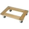 Wesco 36" X 24" Wood Dolly, Flush Open Deck, 3" Casters, 900 Lb. Capacity 1 Wesco 36" X 24" Wood Dolly, Flush Open Deck, 3" Casters, 900 Lb. Capacity -container 26by35 1