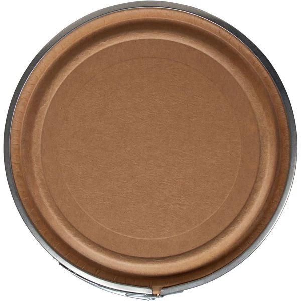 15 Gallon Fiber Drum, Fiber Cover W/Lever Lock Ring 4 15 Gallon Fiber Drum, Fiber Cover W/Lever Lock Ring - Image 2