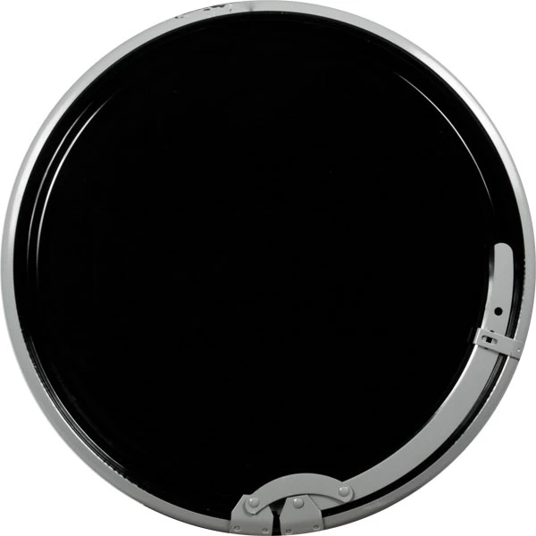 55 Gallon Steel Drum, Black, Straight Sided, Unlined, 20GA, Cover W/Lever Lock Ring 4 55 Gallon Steel Drum, Black, Straight Sided, Unlined, 20GA, Cover W/Lever Lock Ring - Image 2