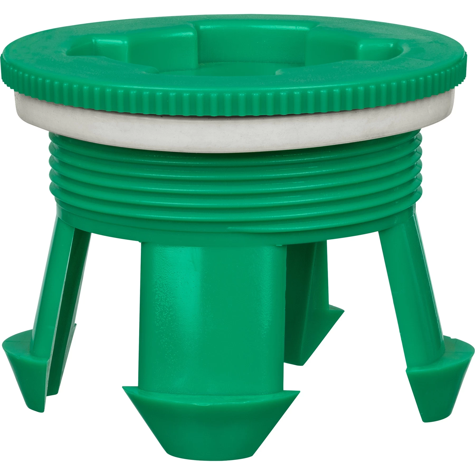 2" NPT Green PE Bung Plug W/Manual Vent, EPDM Gasket 3 2" NPT Green PE Bung Plug W/Manual Vent, EPDM Gasket