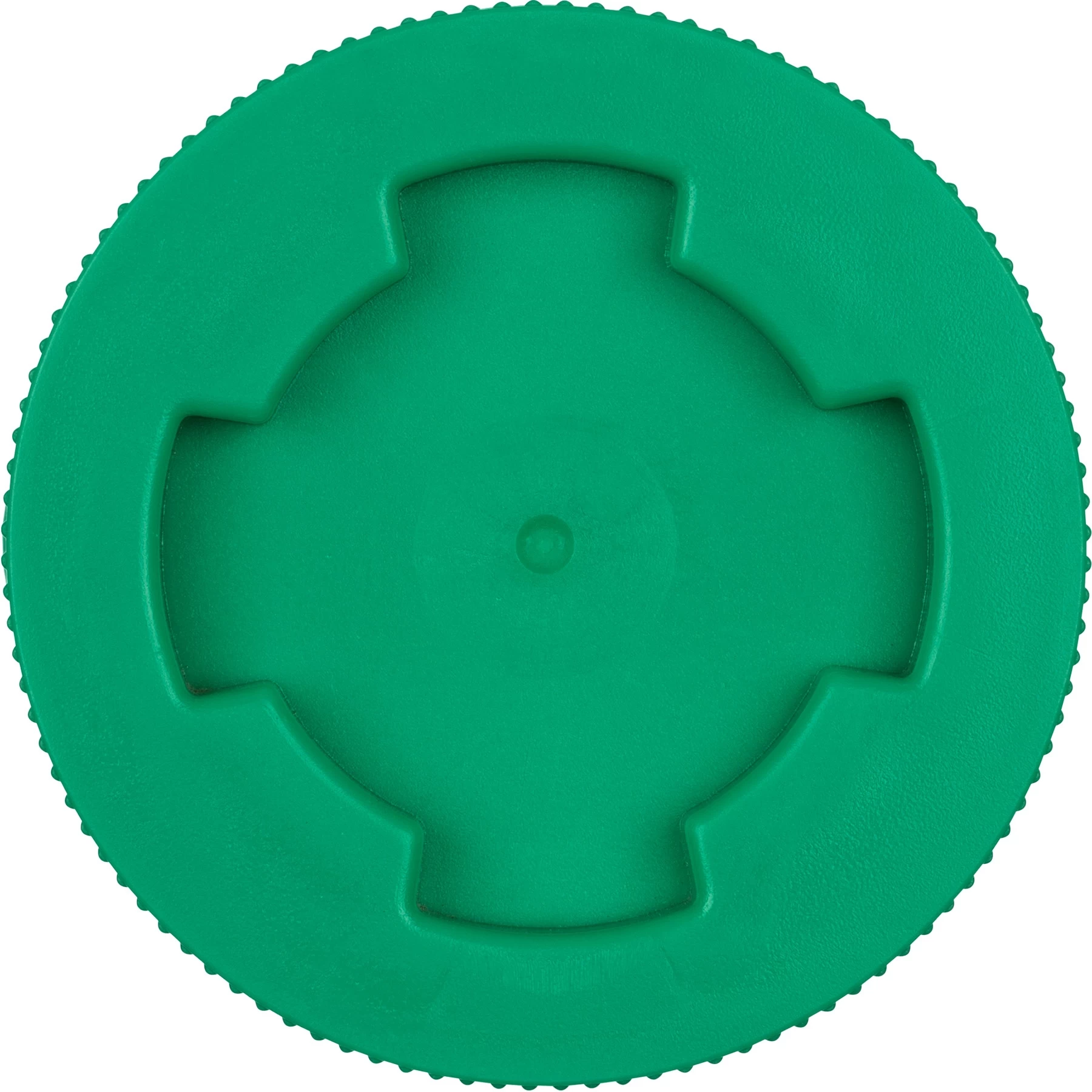 2" NPT Green PE Bung Plug W/Manual Vent, EPDM Gasket 4 2" NPT Green PE Bung Plug W/Manual Vent, EPDM Gasket - Image 2