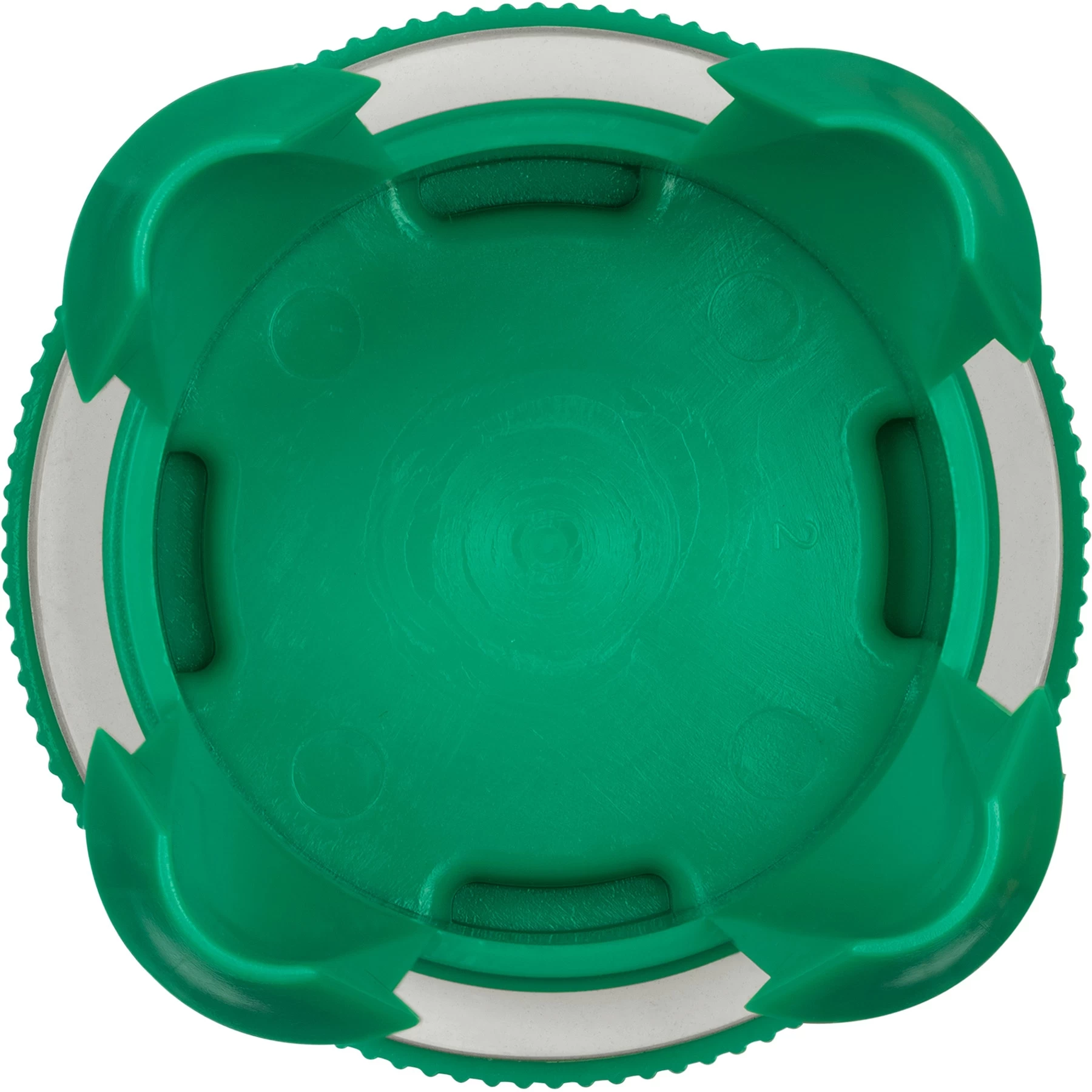 2" NPT Green PE Bung Plug W/Manual Vent, EPDM Gasket 5 2" NPT Green PE Bung Plug W/Manual Vent, EPDM Gasket - Image 3