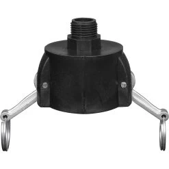 2" Female Camlock To 3/4" NHR Male Garden Hose Adapter