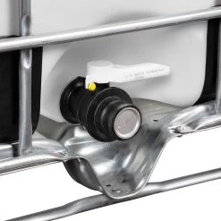 330 Gallon Schuetz IBC Tote, Rebottled, UN Rated, 2" Camlock Valve, Various Pallet Styles 10 330 Gallon Schuetz IBC Tote, Rebottled, UN Rated, 2" Camlock Valve, Various Pallet Styles -container 26wc3s 4