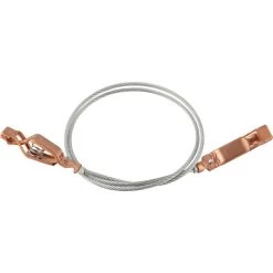 Wesco Bond Grounding Wire For Drums With Alligator Clips Only