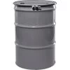 55 Gallon Sungray Steel Drum, Reconditioned, UN Rated, Lined, Cover W/Bolt Ring, 2" & 3/4" Fittings -container 26wrj7 1