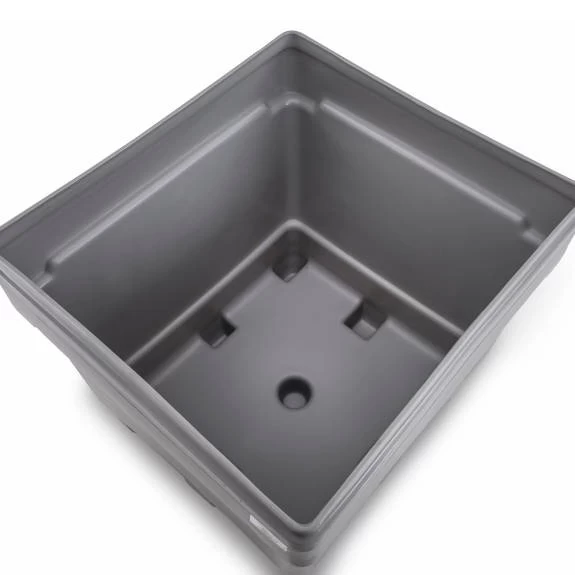 318 Gallon Gray Heavy Duty Bin, 4-Way Molded Base, MonsterCombo® 2748 4 318 Gallon Gray Heavy Duty Bin, 4-Way Molded Base, MonsterCombo® 2748 - Image 2