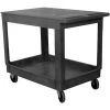 Wesco 25.5" X 34" Plastic Flat Top Service Cart, 500 Lb. Capacity 2 Wesco 25.5" X 34" Plastic Flat Top Service Cart, 500 Lb. Capacity -container 270493