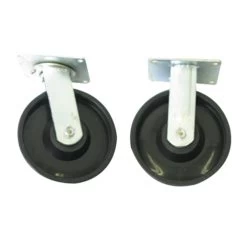 Wesco 27" X 54" Steel Platform Truck, 8" X 2" Polyolefin Casters, 2,500 Lb. Capacity -container 272192 7